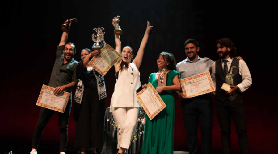 Amparo Heredia “La Repompilla”, ha ganado el premio Lámpara Minera del Cante de las Minas